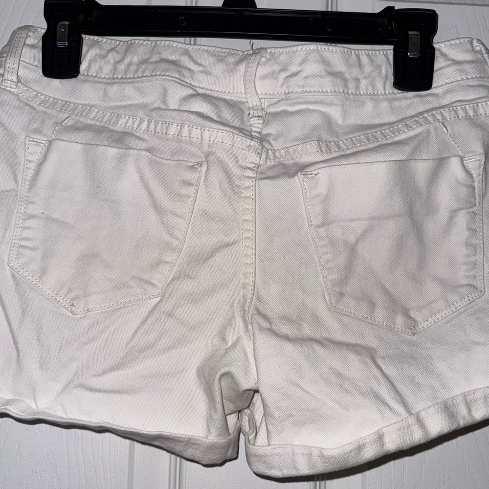 Mid Rise Midi Shorts - Picture 2 of 2